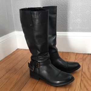 Clark’s tall leather boots